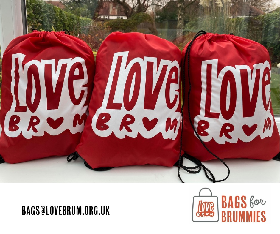 Bags for Brummies Banner.