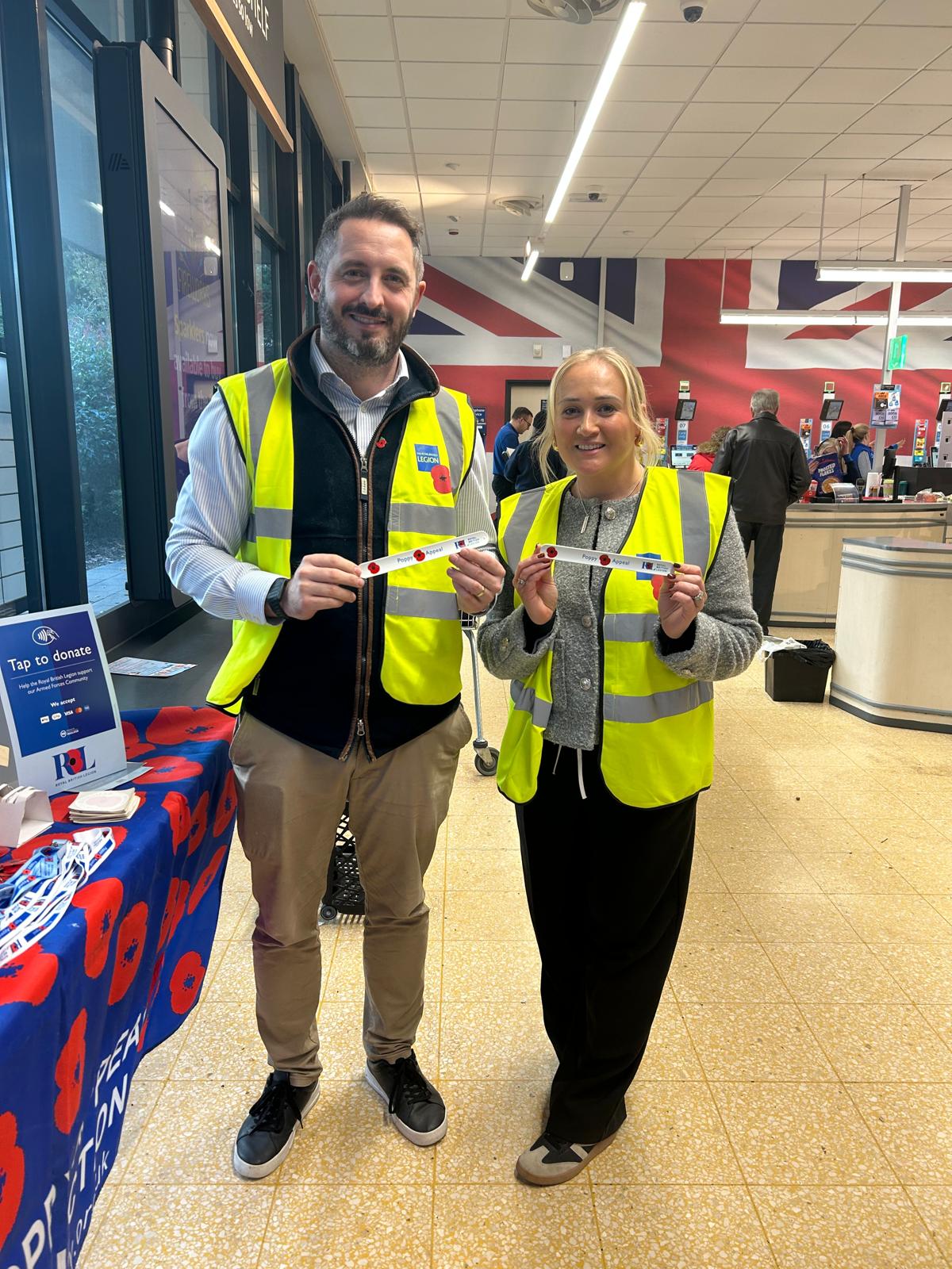 Royal British Legion Banner.