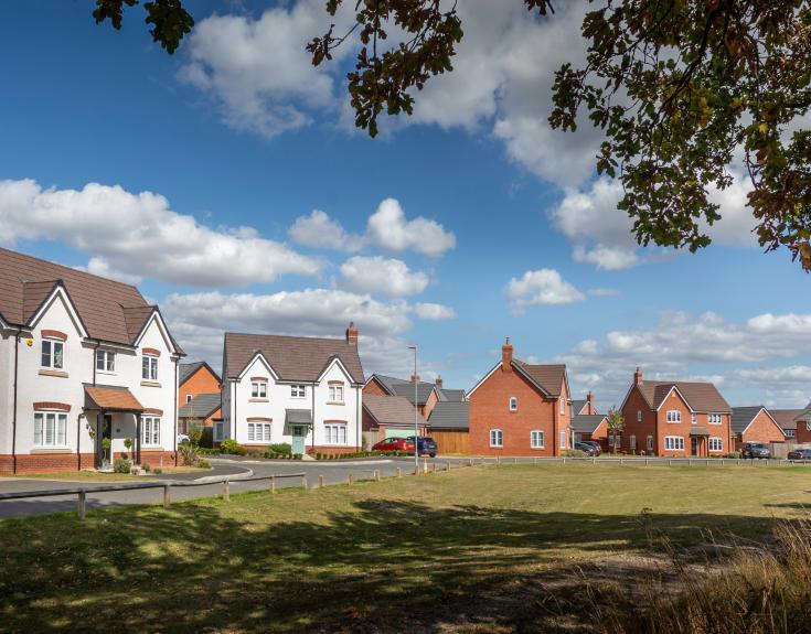 New housing development by Cameron Homes, part of Tara Group, owned by the Sweeney Family.